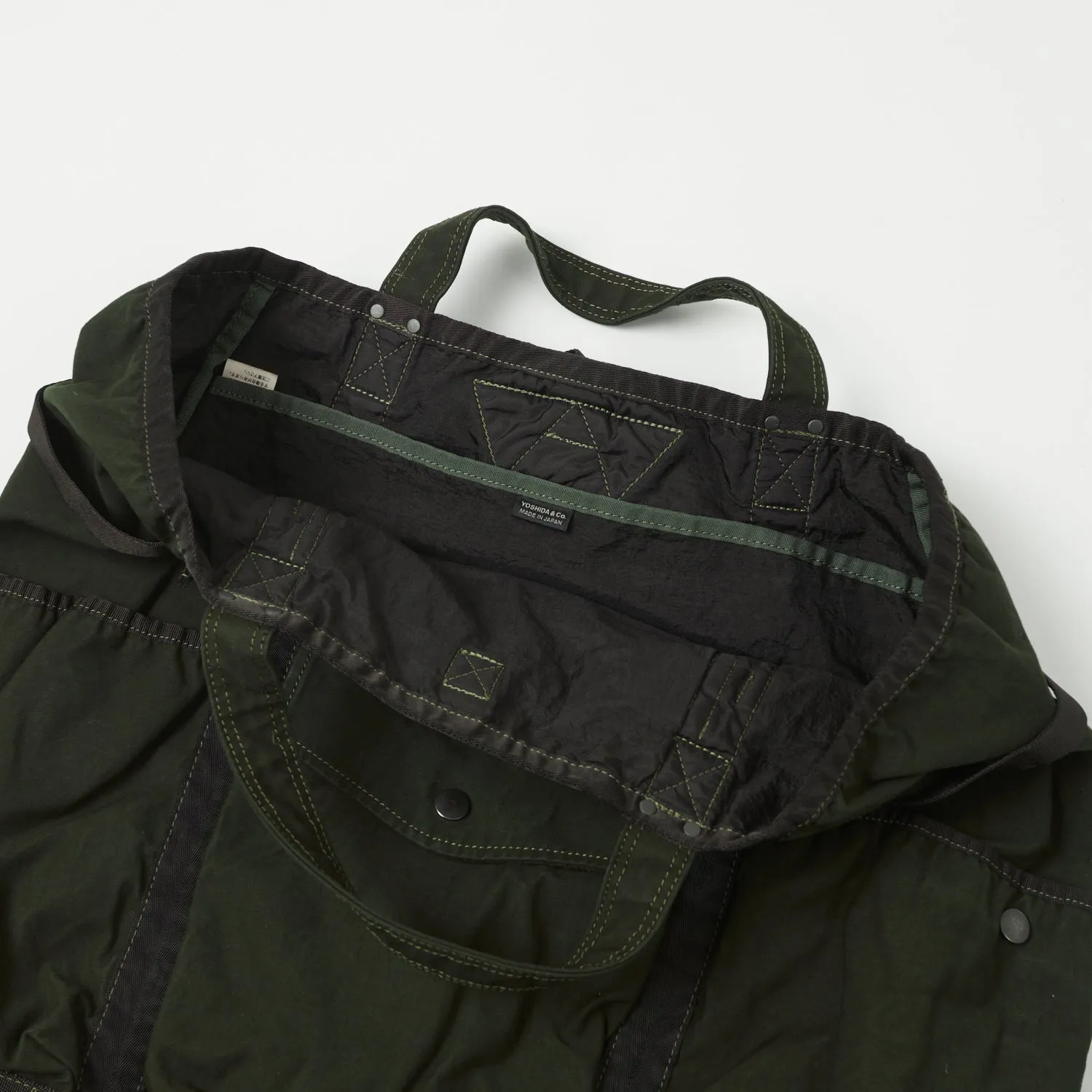 Porter-Yoshida & Co. Crag 2-Way Ruck Sack - Khaki sold by Son of a Stag product image thumbnail 5