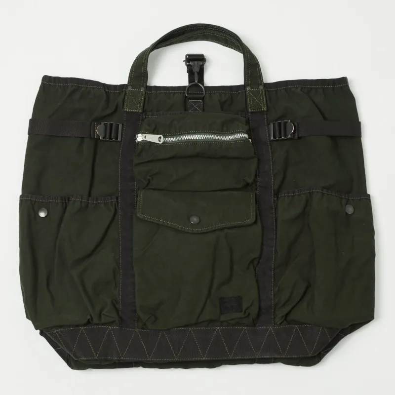 Porter-Yoshida & Co. Crag 2-Way Ruck Sack - Khaki sold by Son of a Stag