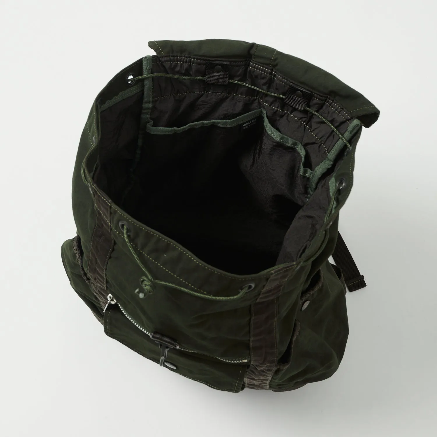 Porter-Yoshida & Co. Crag Ruck Sack - Khaki sold by Son of a Stag product image thumbnail 3