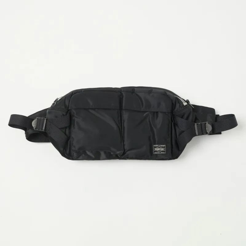 Porter-Yoshida & Co. Tanker Waist Bag - Black sold by Son of a Stag
