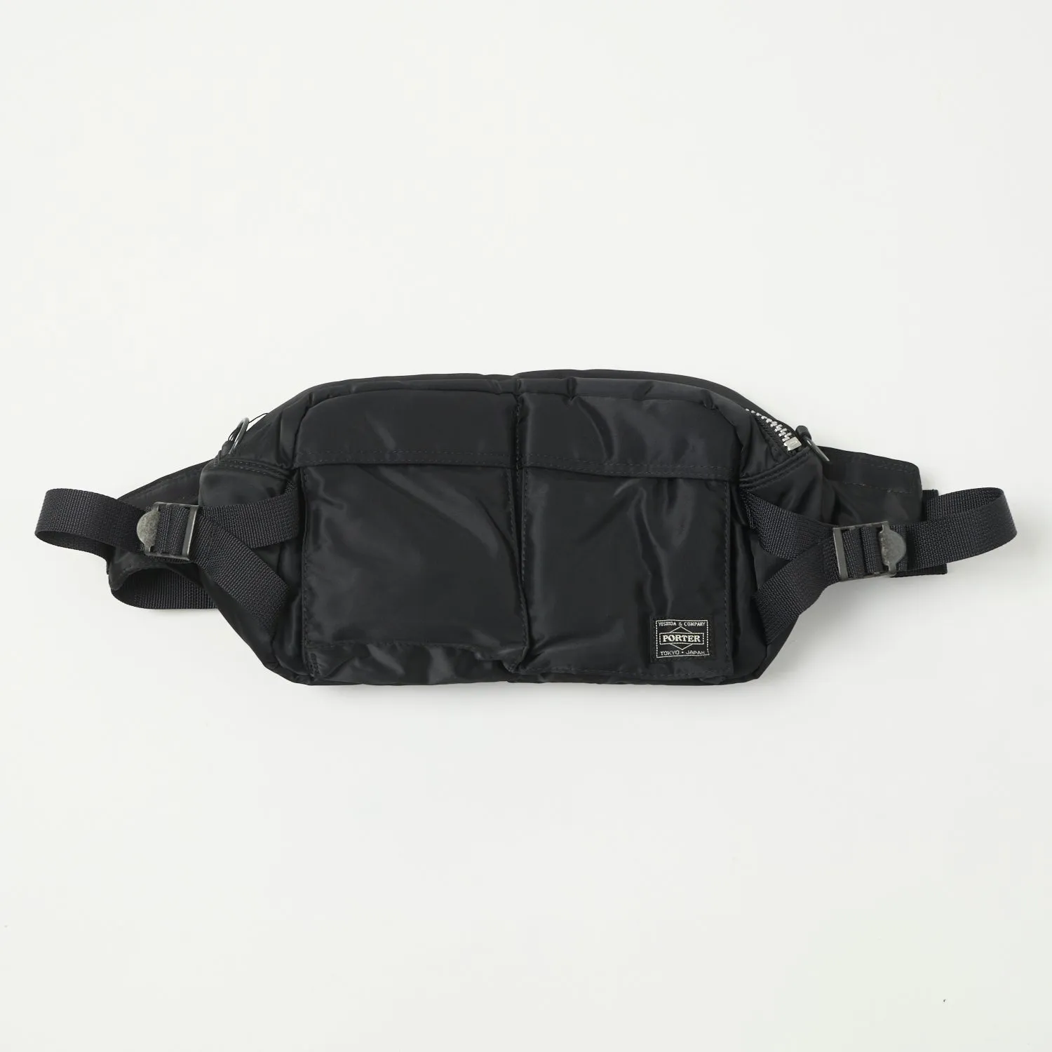 Porter-Yoshida & Co. Tanker Waist Bag - Black sold by Son of a Stag