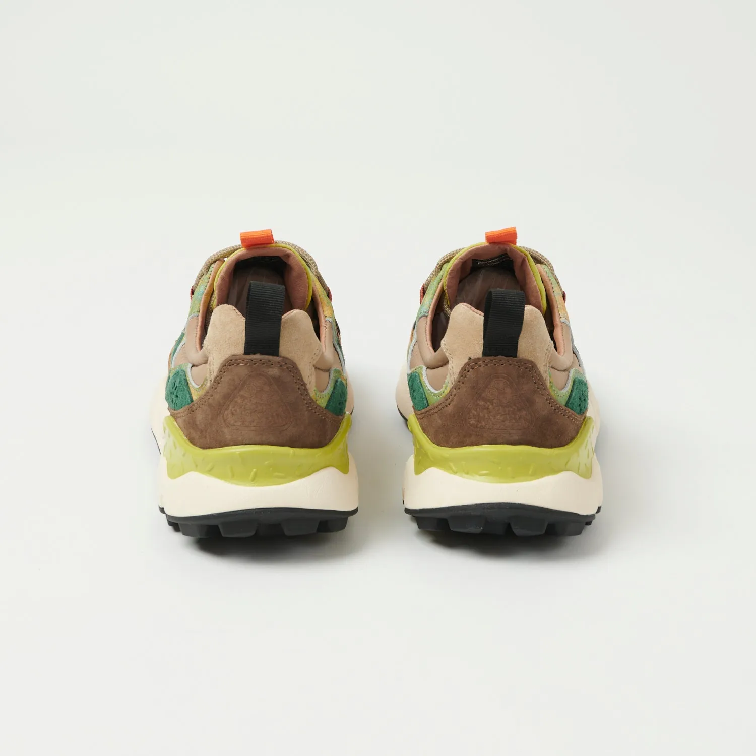 Flower Mountain Yamano 3 Suede/Nylon Sneaker - Brown-Green/Pastel sold by Son of a Stag product image thumbnail 4