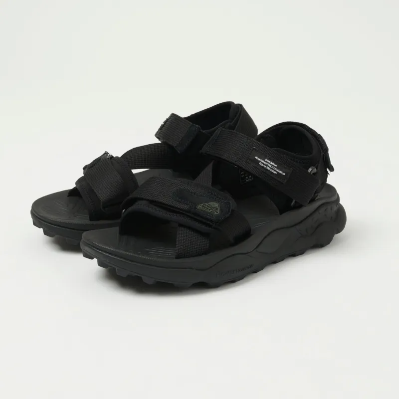 Flower Mountain Nazca 2 Nylon Sandals - Black sold by Son of a Stag
