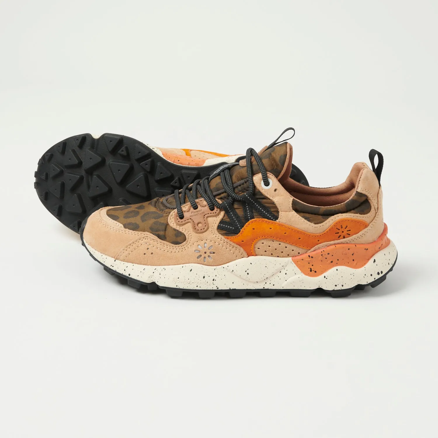 Flower Mountain Yamano 3 Suede/Nylon/Animal Sneaker - Beige/Brown sold by Son of a Stag product image thumbnail 2