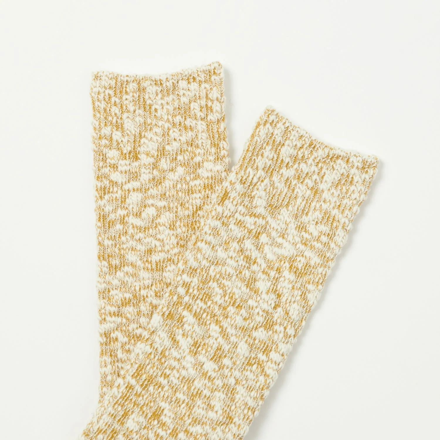Anonymous Ism Light Slub Crew Sock - Khaki sold by Son of a Stag product image thumbnail 2