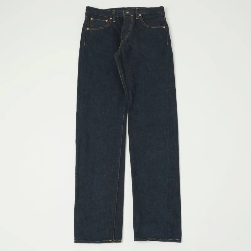 ONI Denim 246ZR-KAKBR 20oz Secret Denim Relaxed Tapered Jean - One Wash sold by Son of a Stag