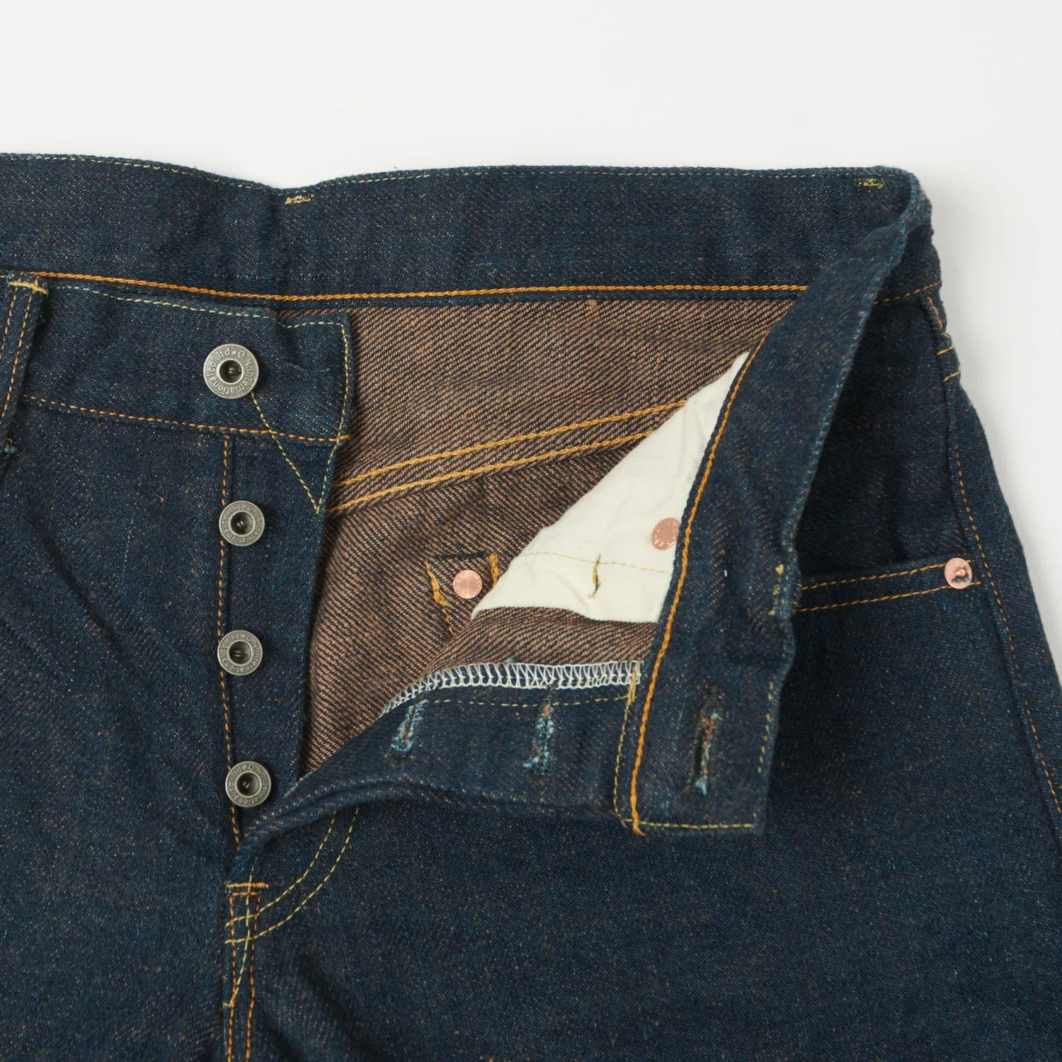 ONI Denim 622ZR-KAKBR 20oz Secret Denim Relaxed Tapered Jean - One Wash sold by Son of a Stag product image thumbnail 3