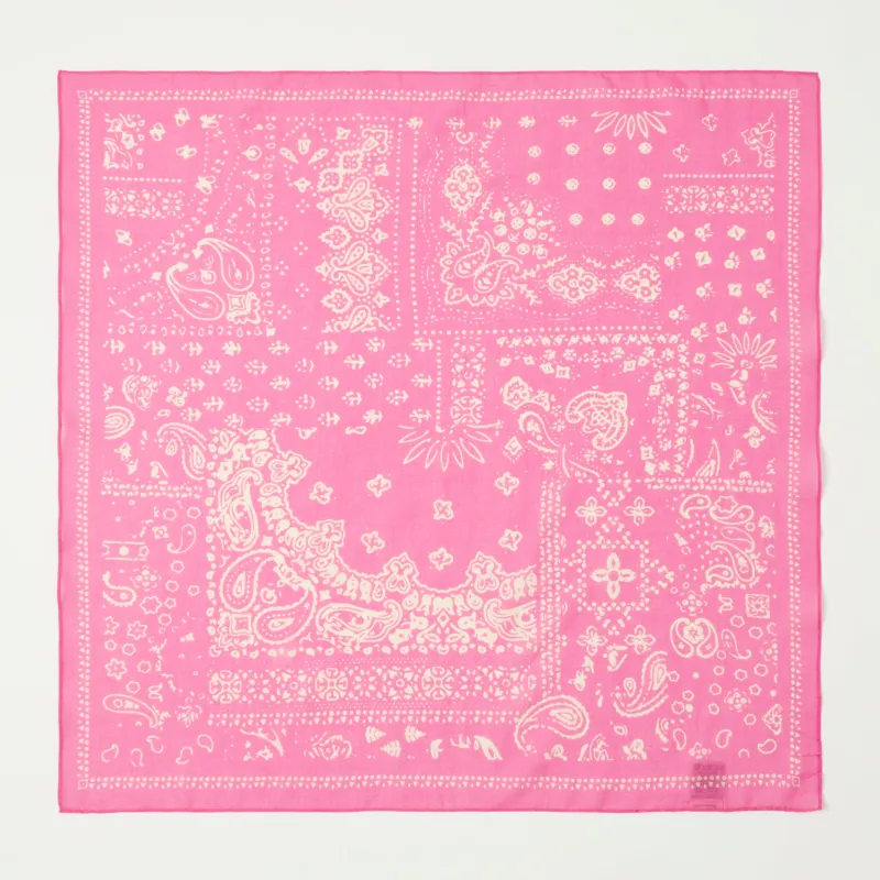 Hartford Patchwork Bandana - Pink sold by Son of a Stag