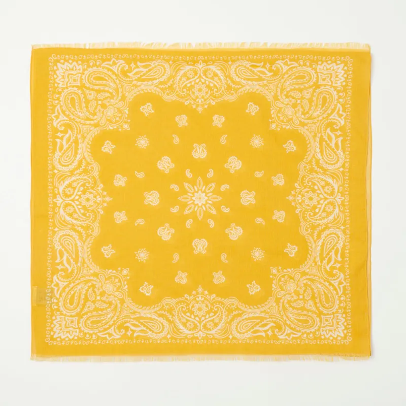 Hartford Bandana Scarf - Yellow sold by Son of a Stag