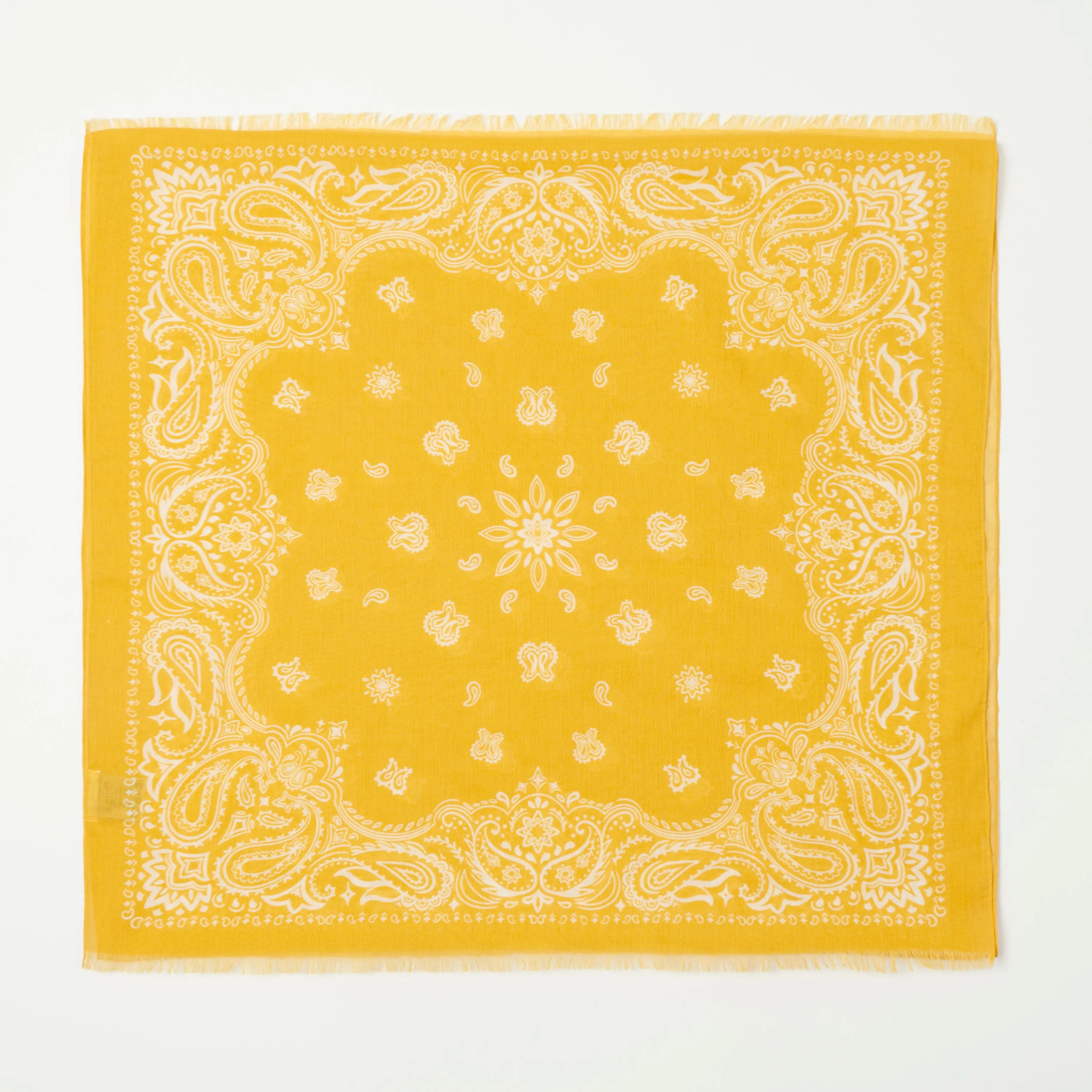 Hartford Bandana Scarf - Yellow sold by Son of a Stag
