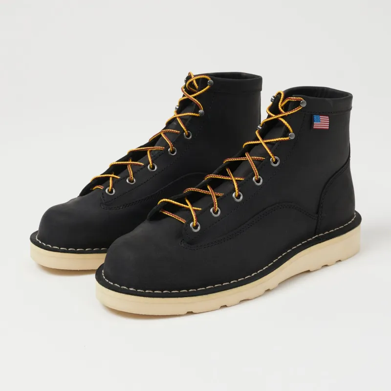 Danner 'Bull Run' 6" Boot - Black sold by Son of a Stag