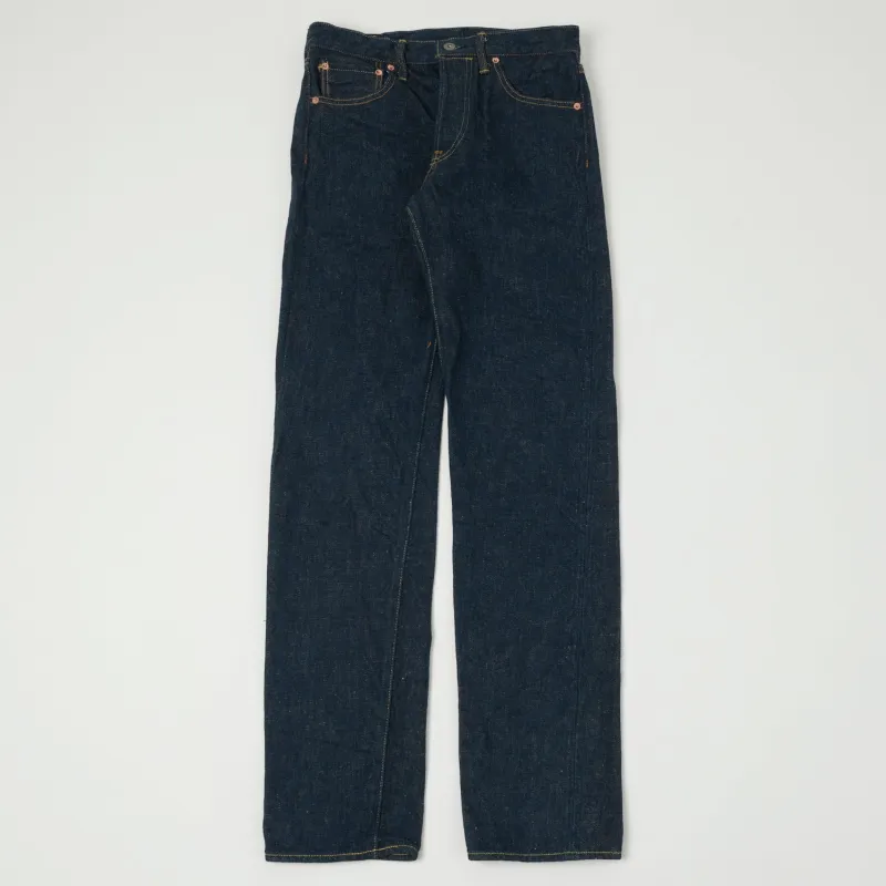 ONI Denim 246ZR-KABEG 20oz Secret Denim Kabuki Emi Relaxed Tapered Jean - One Wash sold by Son of a Stag