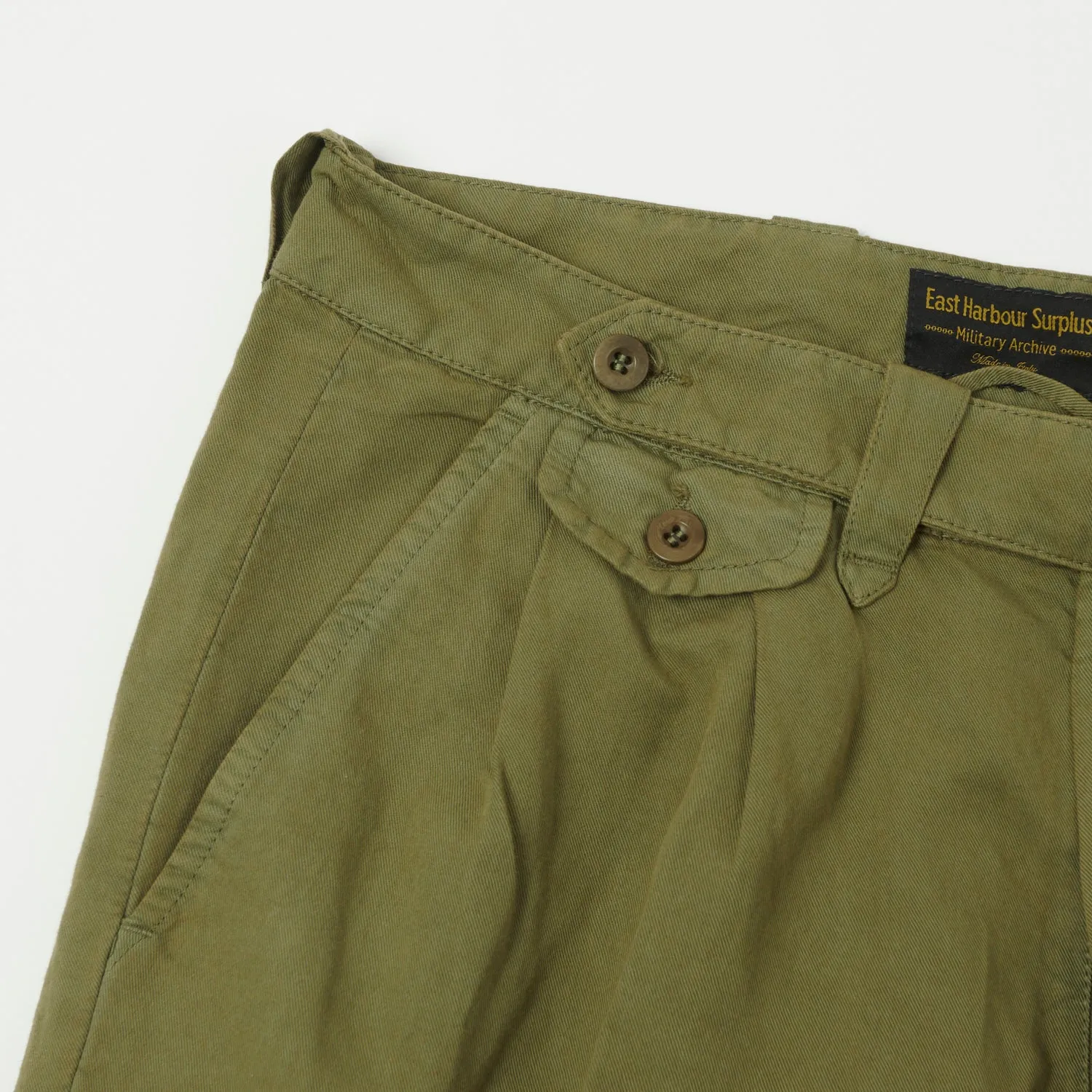 East Harbour Surplus 'Sacks 394' Trouser - Green sold by Son of a Stag product image thumbnail 3