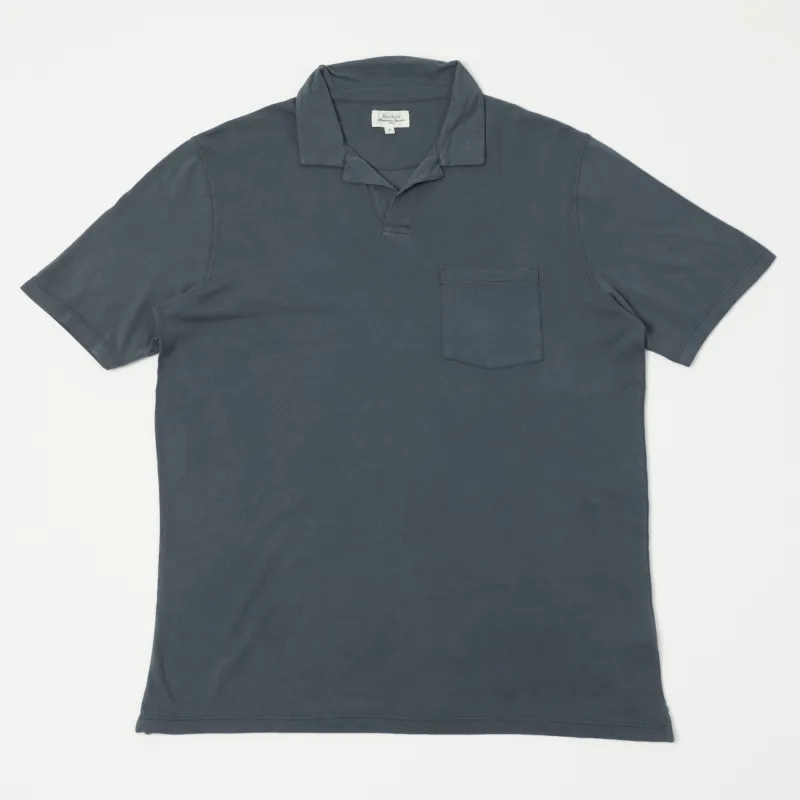 Hartford Pique Polo Shirt - Thunder sold by Son of a Stag