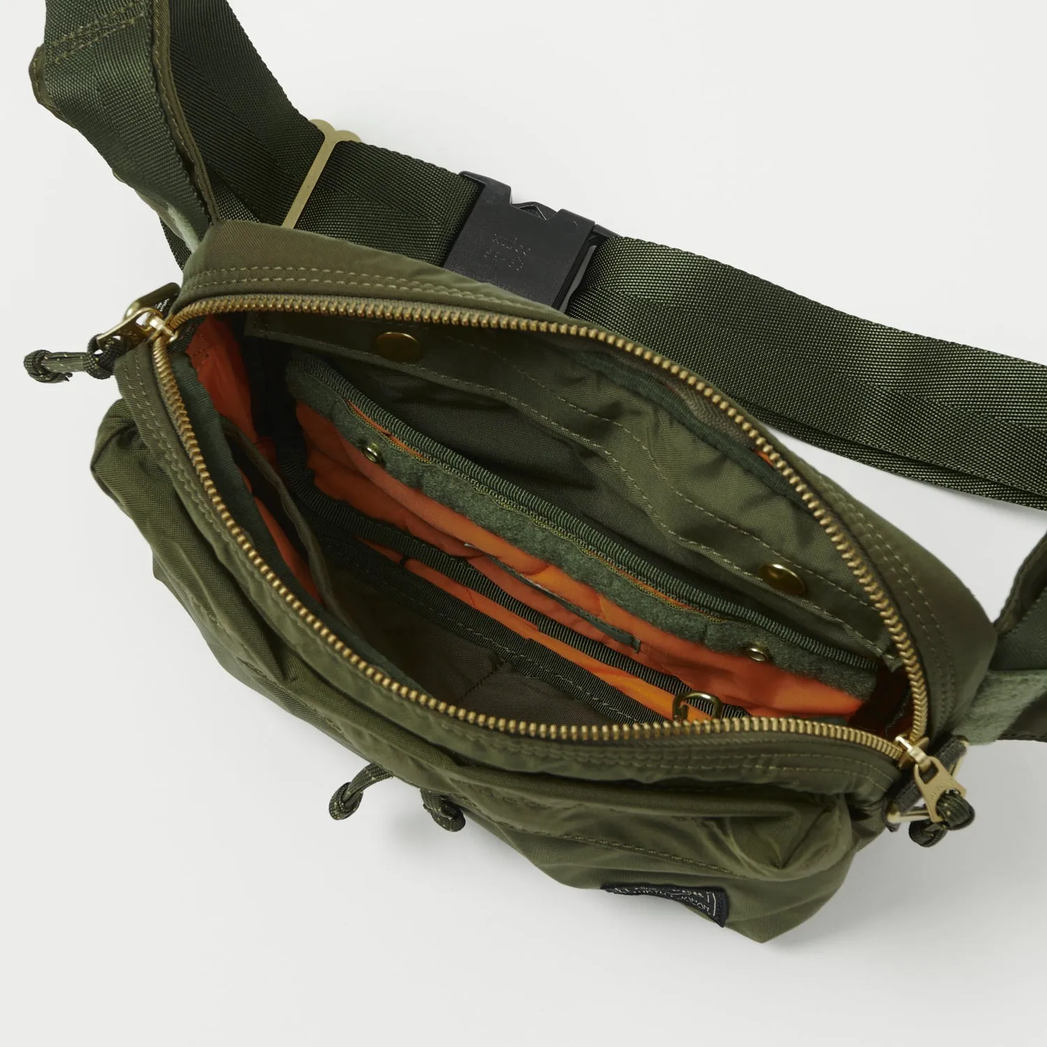 Porter-Yoshida & Co. Force 2-Way Waist Bag - Olive Drab sold by Son of a Stag product image thumbnail 3