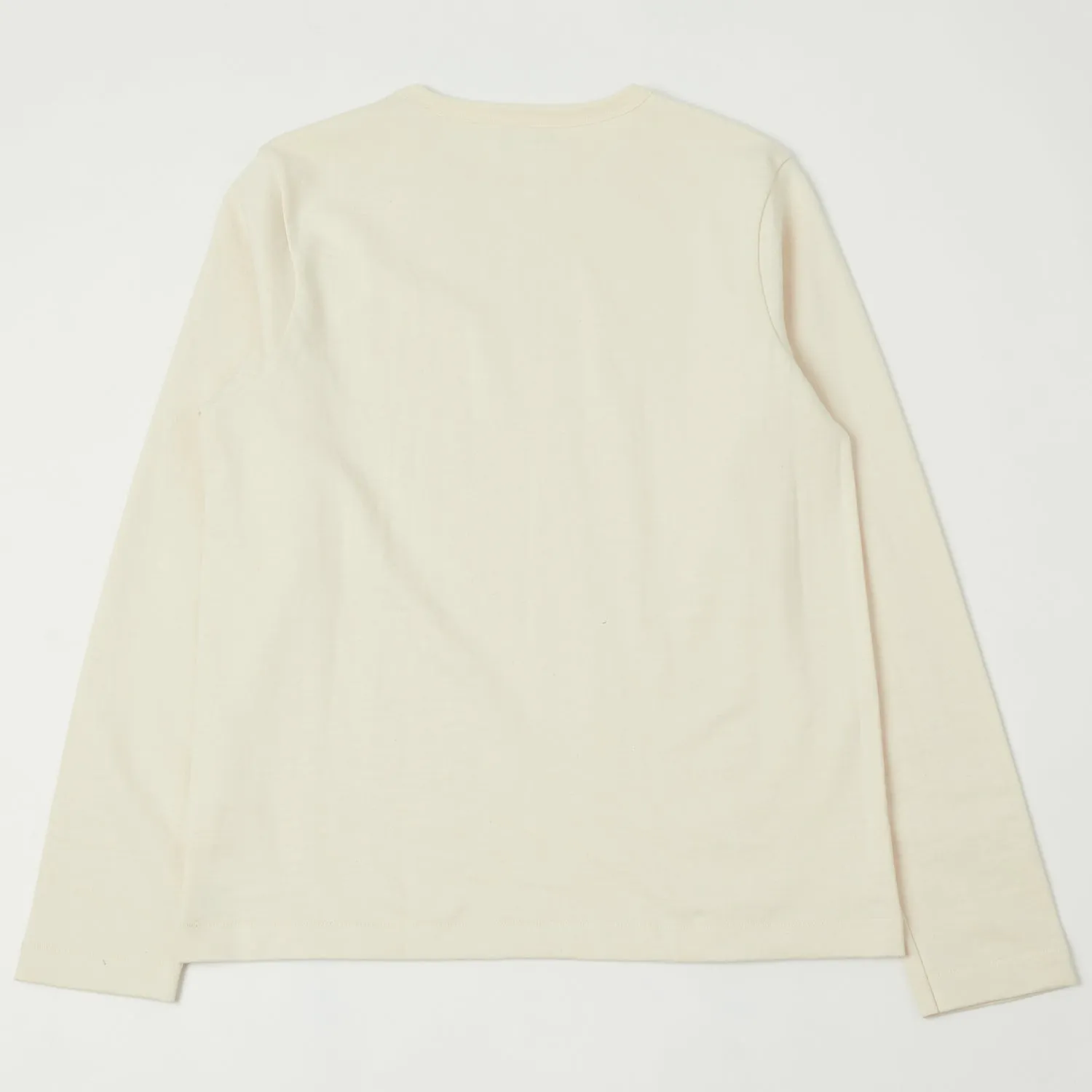 Merz b. Schwanen 2S18 Heavyweight Long Sleeve T-Shirt - Nature sold by Son of a Stag product image thumbnail 3