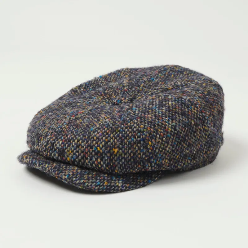 Stetson Hatteras Donegal Tweed Flat Cap - Multi sold by Son of a Stag