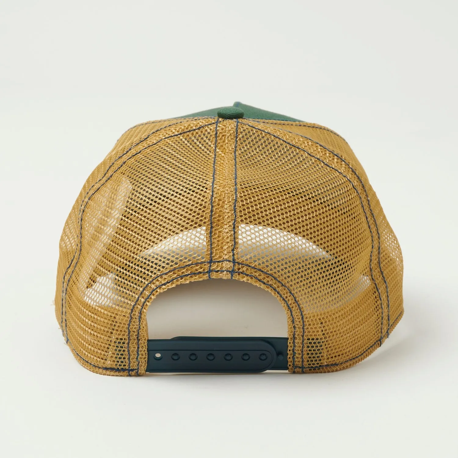 Stetson 'Lumber Supply' Trucker Cap - Blue/Green/Tan sold by Son of a Stag product image thumbnail 3