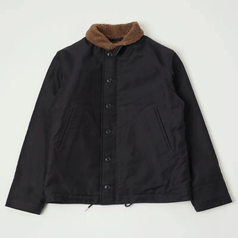 TOYS McCOY U.S. Navy N-1 Deck Jacket - Navy sold by Son of a Stag