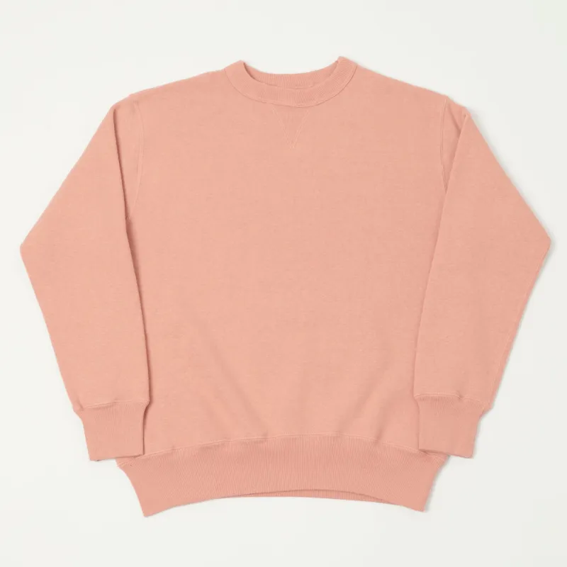 Dubbleworks Tsuriami Sweatshirt - Salmon Pink sold by Son of a Stag