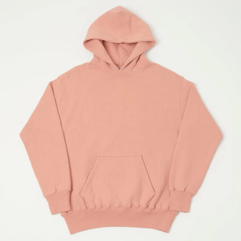 Dubbleworks Tsuriami Sweat Hoodie - Salmon Pink sold by Son of a Stag