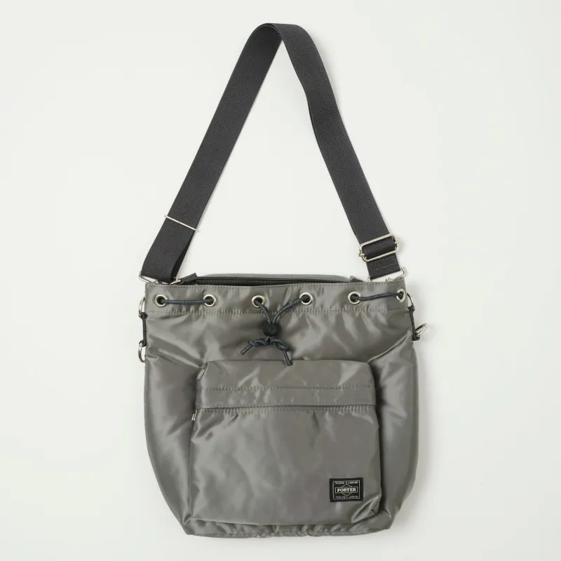 Porter-Yoshida & Co. Large Balloon Sac - Silver Grey sold by Son of a Stag