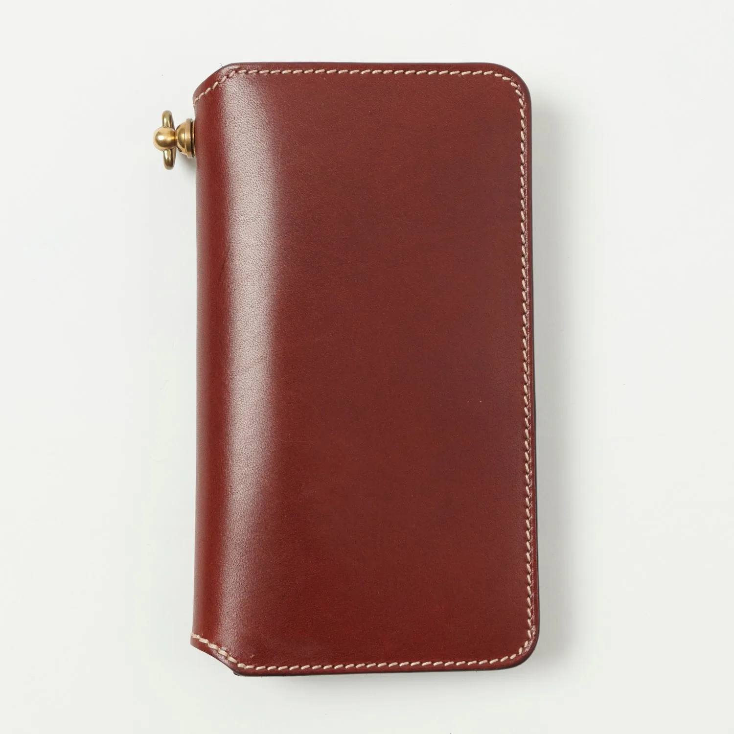 Barnes & Moore 'Roadster' Long Wallet - Tarnsjo Dark Cherry sold by Son of a Stag