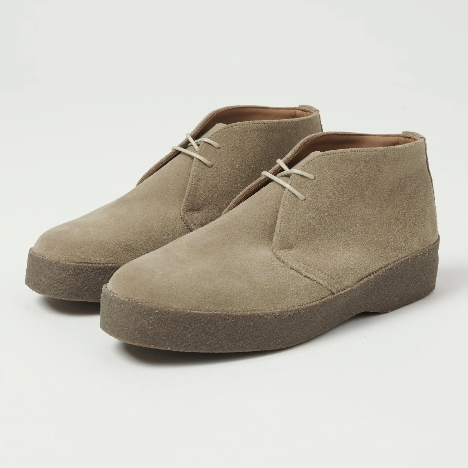 Sanders Japan Collection Brit Chukka - Dirty Buck Suede sold by Son of a Stag