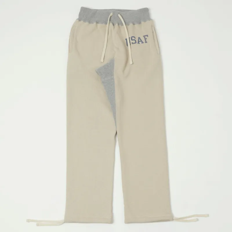 TOYS McCOY 'USAF' Heavyweight Sweatpants - Sand sold by Son of a Stag