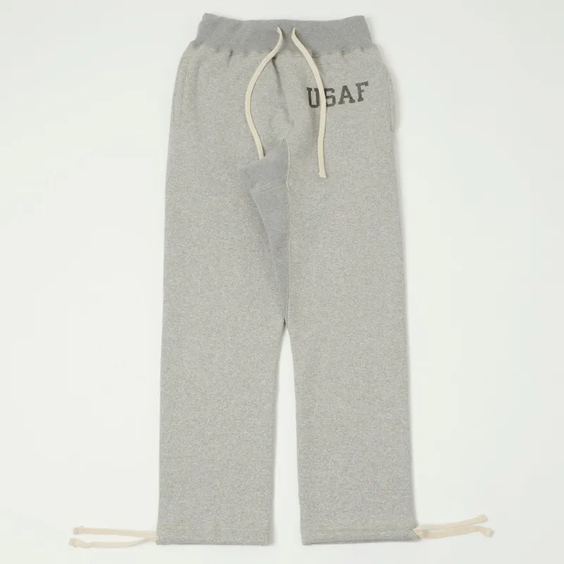 TOYS McCOY 'USAF' Heavyweight Sweatpants - Heather Grey sold by Son of a Stag