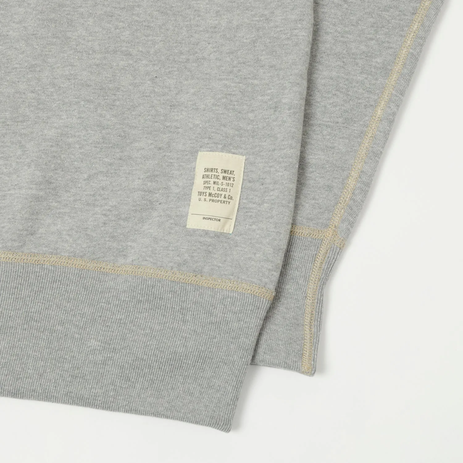 TOYS McCOY 'Flatseamer' Sweatshirt - Grey sold by Son of a Stag product image thumbnail 4