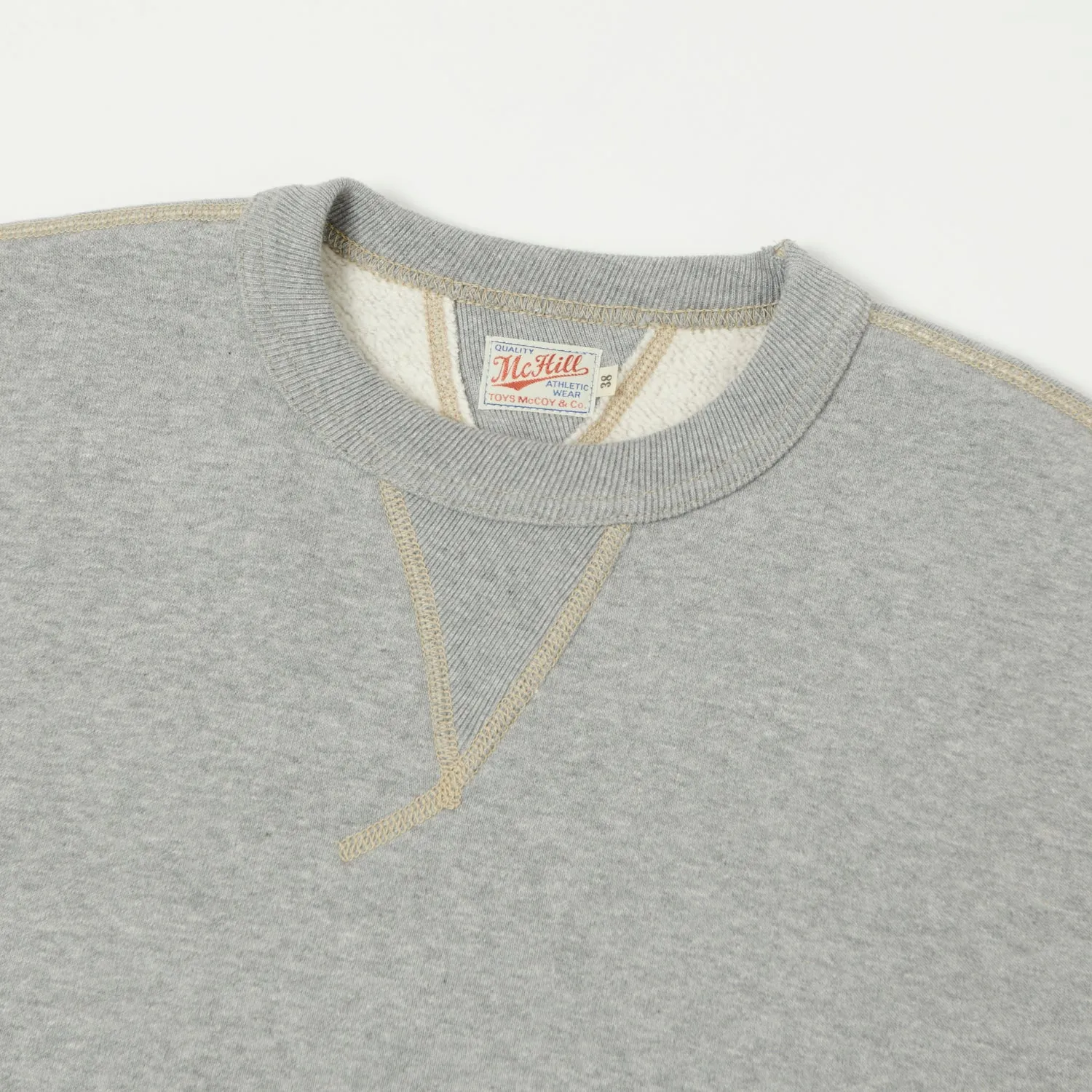 TOYS McCOY 'Flatseamer' Sweatshirt - Grey sold by Son of a Stag product image thumbnail 2