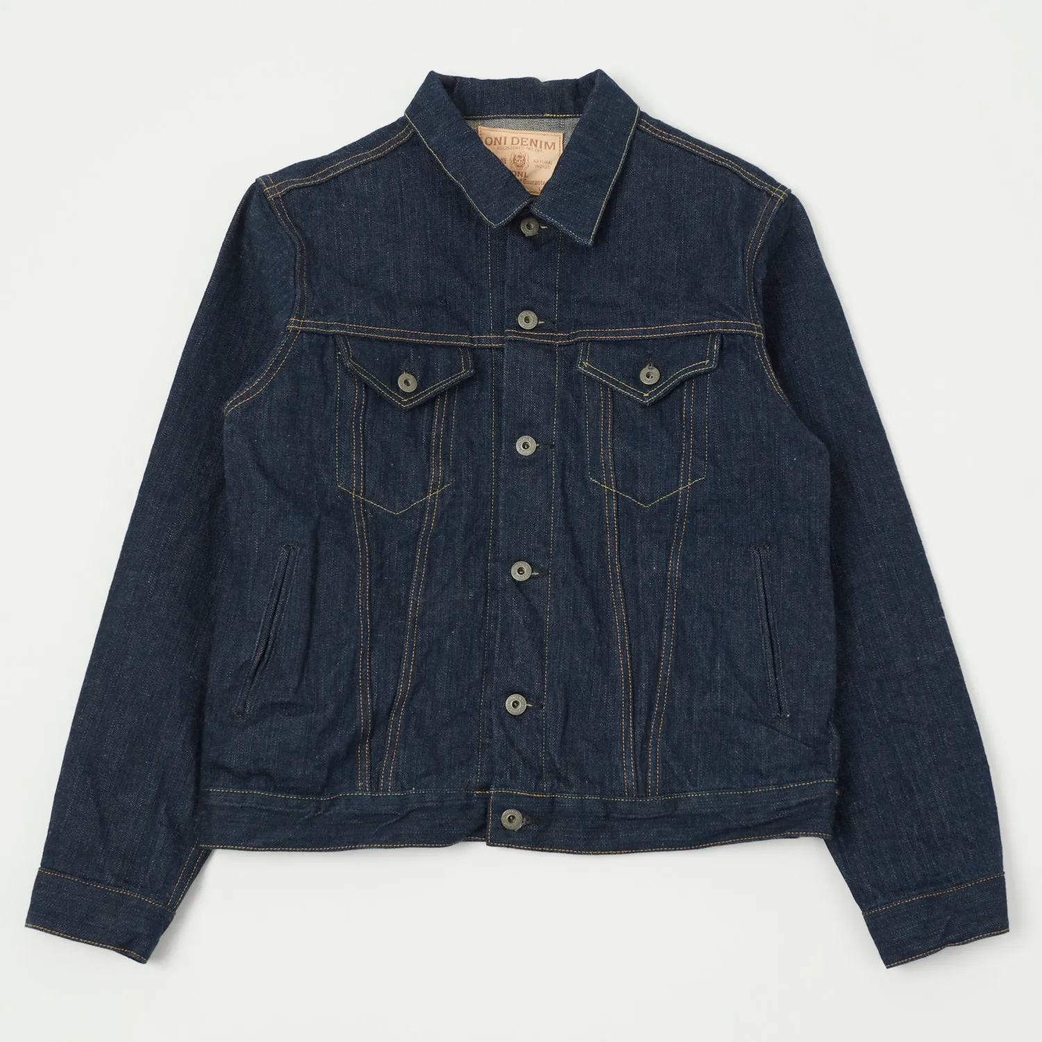 ONI Denim 02527P Kiwami 16oz Type III Denim Jacket - One Wash sold by Son of a Stag