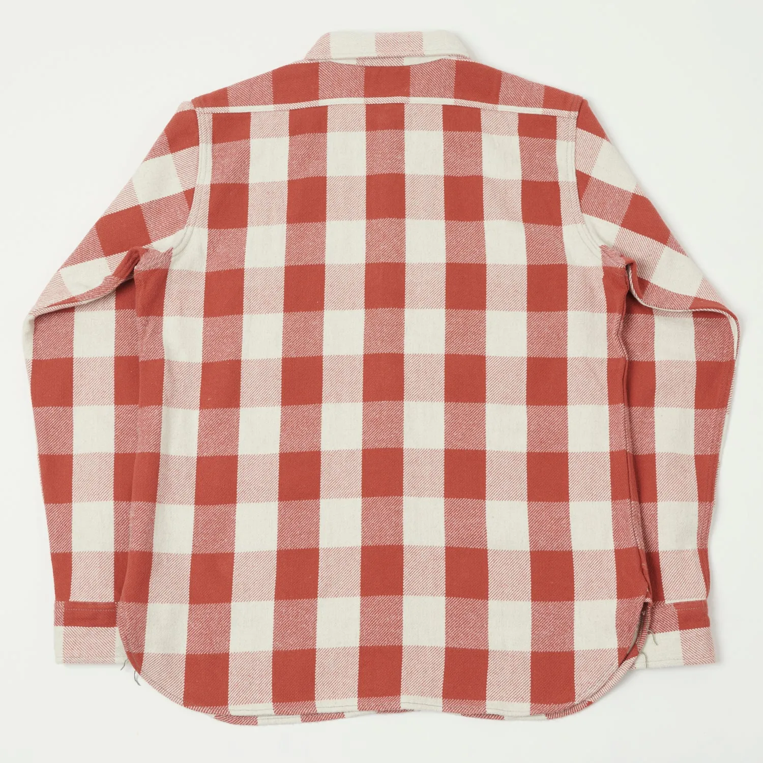 Warehouse & Co 3104 Buffalo Check Flannel Shirt - Red sold by Son of a Stag product image thumbnail 3