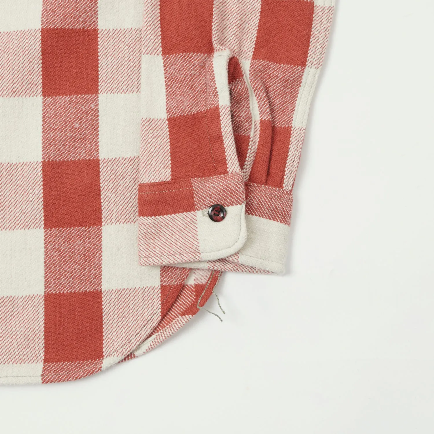 Warehouse & Co 3104 Buffalo Check Flannel Shirt - Red sold by Son of a Stag product image thumbnail 4