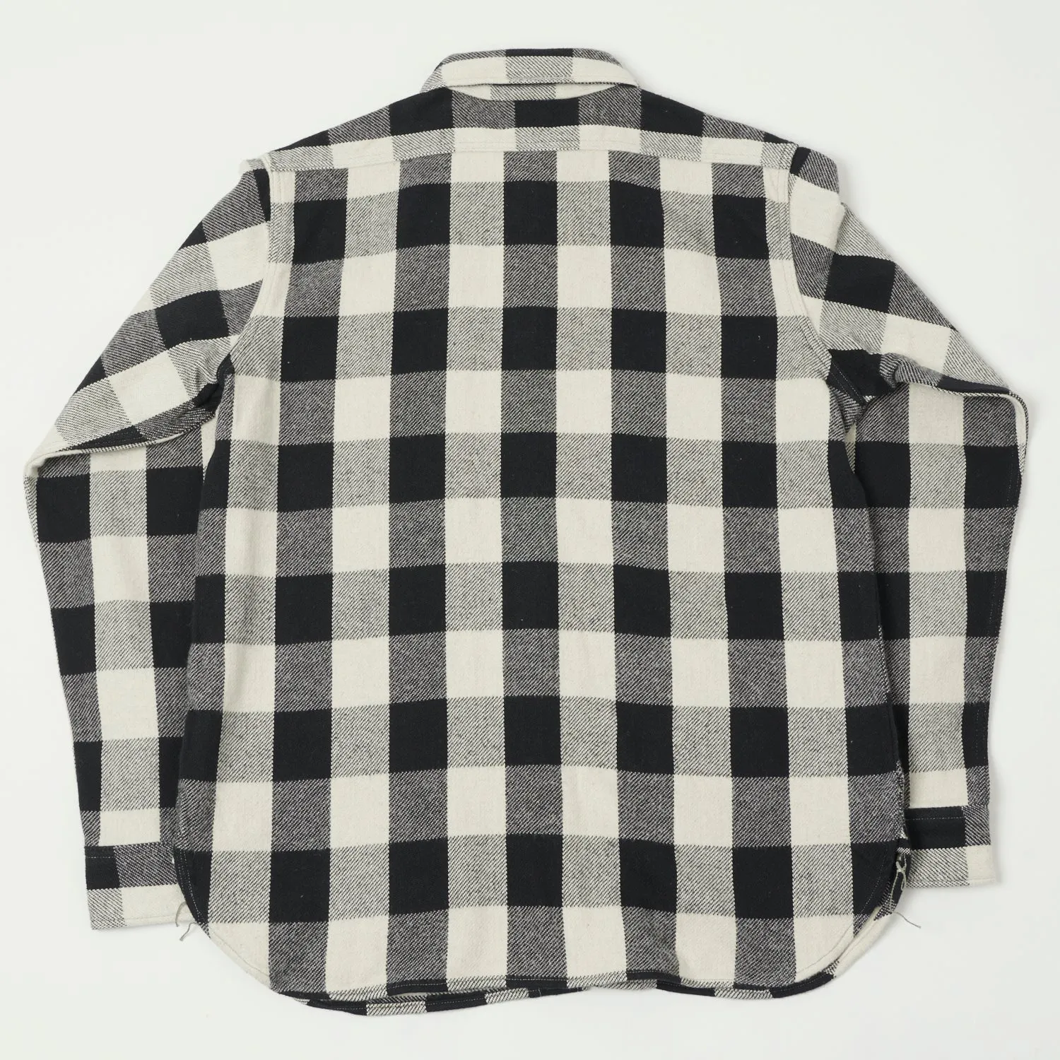Warehouse & Co 3104 Buffalo Check Flannel Shirt - Black sold by Son of a Stag product image thumbnail 3