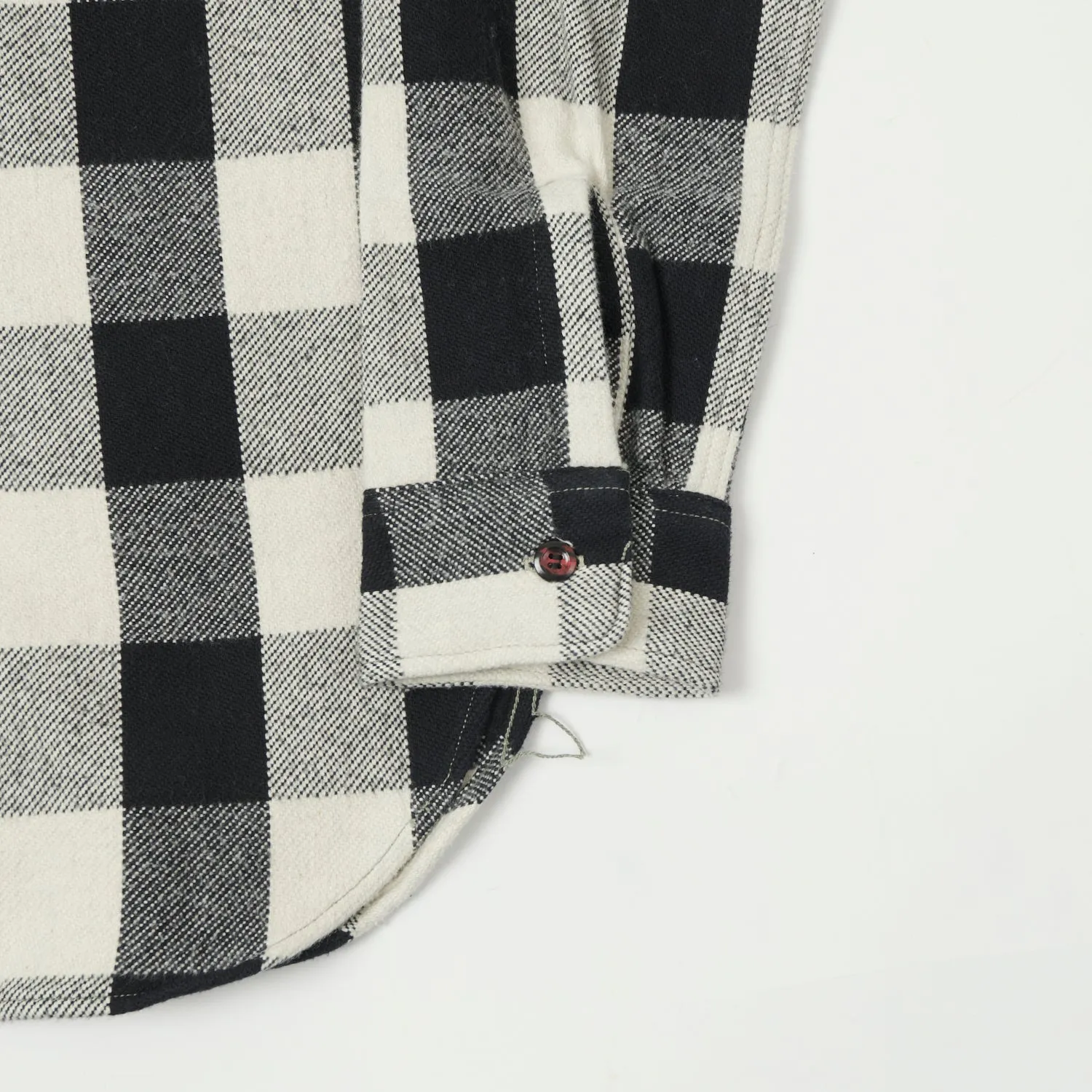 Warehouse & Co 3104 Buffalo Check Flannel Shirt - Black sold by Son of a Stag product image thumbnail 4