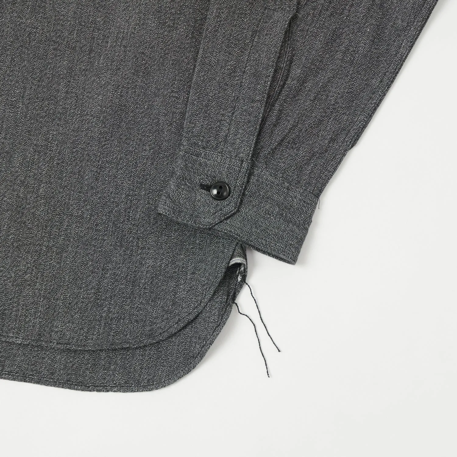 Buzz Rickson's Covert Cloth Work Shirt - Black sold by Son of a Stag product image thumbnail 4