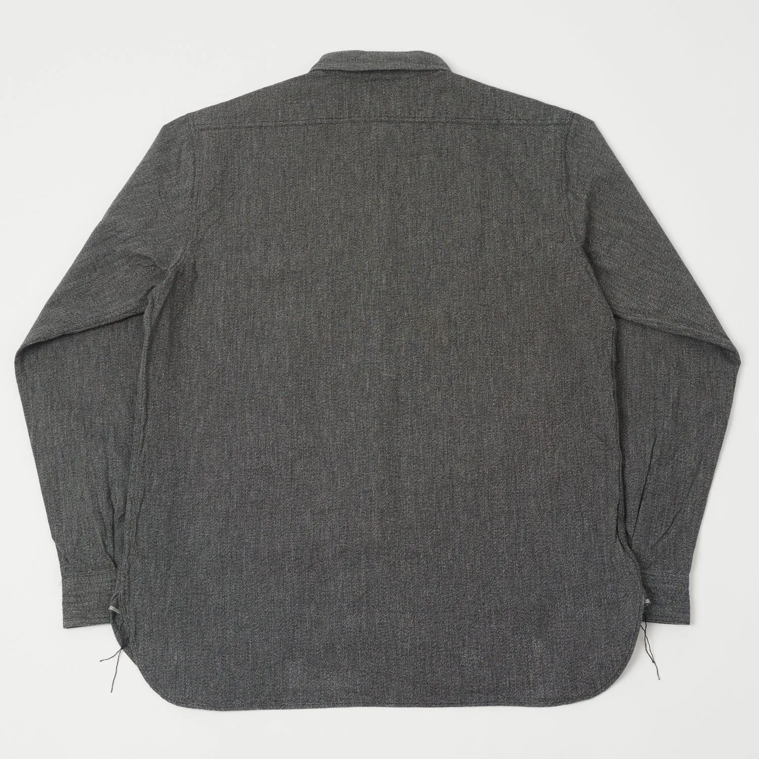 Buzz Rickson's Covert Cloth Work Shirt - Black sold by Son of a Stag product image thumbnail 5