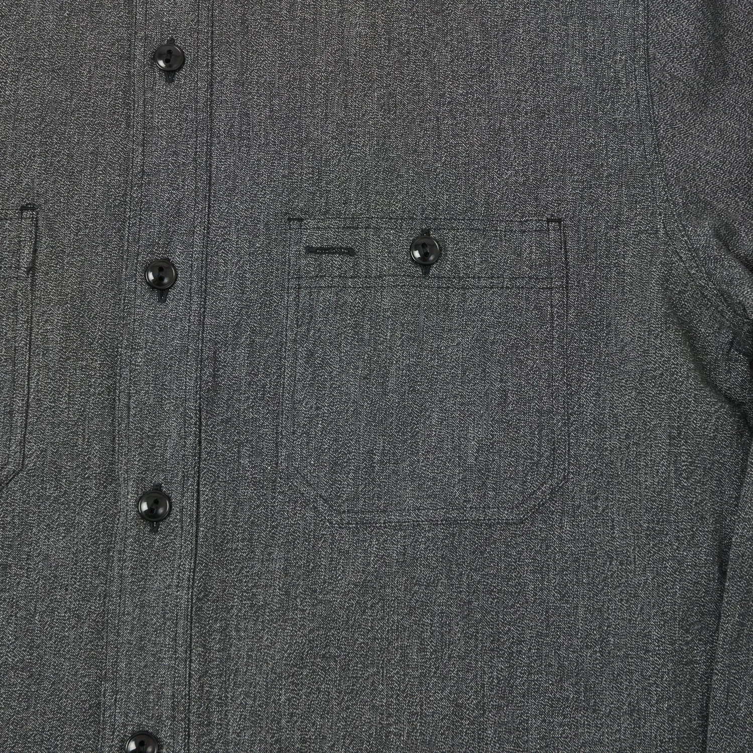 Buzz Rickson's Covert Cloth Work Shirt - Black sold by Son of a Stag product image thumbnail 3