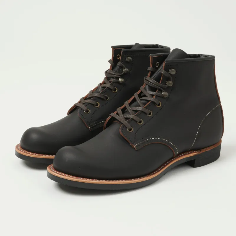 Red Wing 3345 6" Blacksmith Boots - Black sold by Son of a Stag