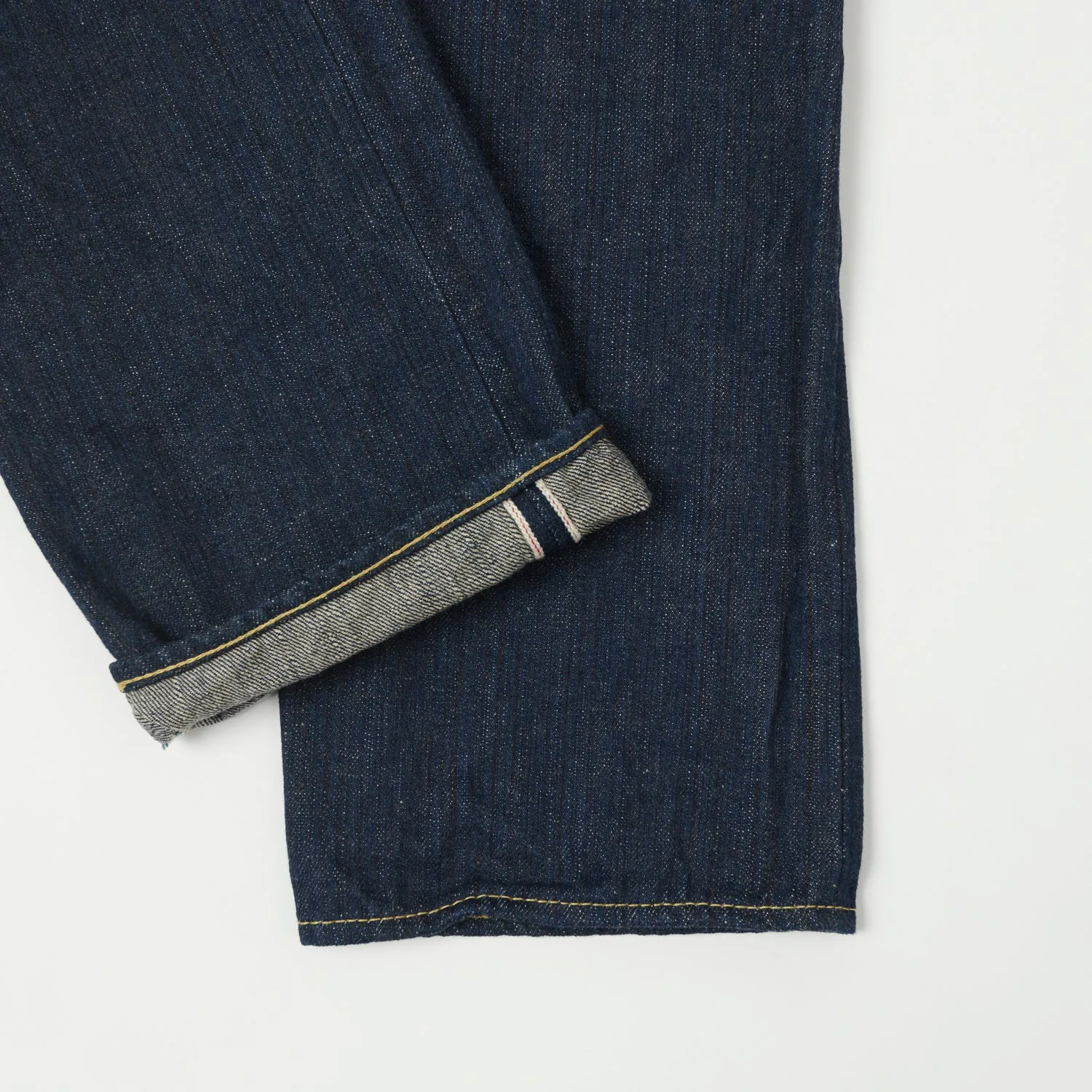 ONI Denim 288-Kiwami Natural Indigo 16oz Loose Straight Jean - One Wash sold by Son of a Stag product image thumbnail 3