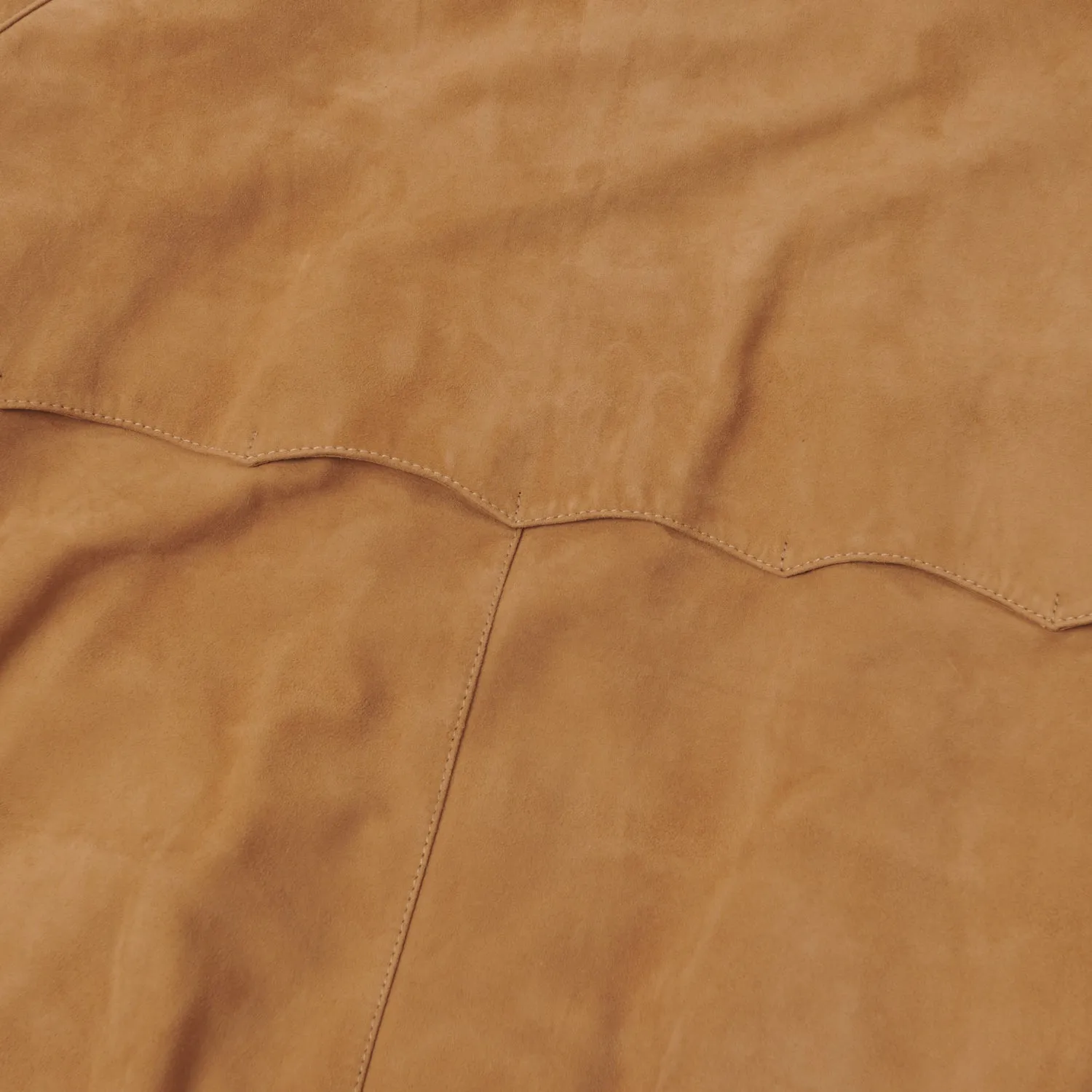 Baracuta G9 Suede Harrington Jacket - Tobacco sold by Son of a Stag product image thumbnail 4