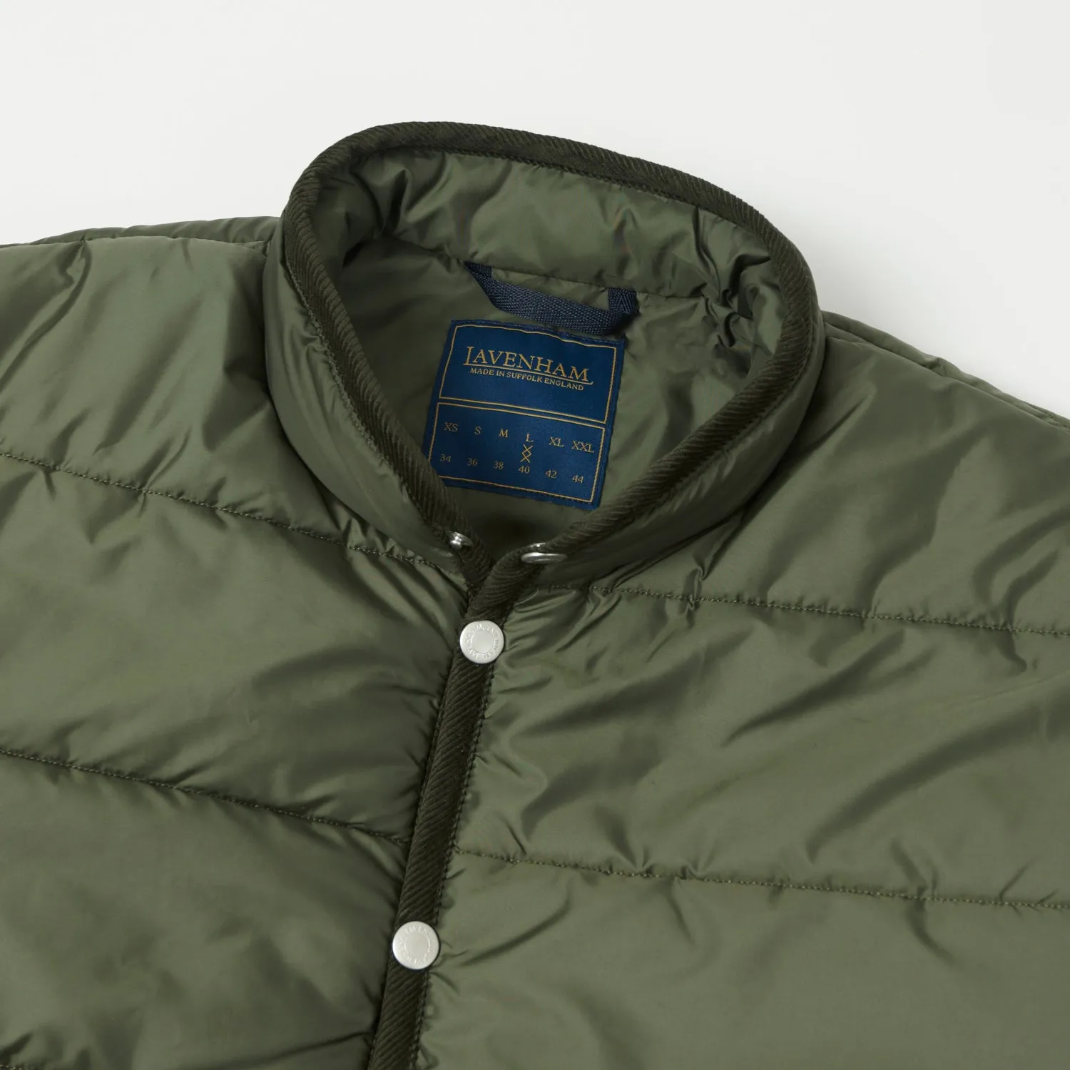 Lavenham Big Quilt Mickfield Jacket - Olive Green sold by Son of a Stag product image thumbnail 2