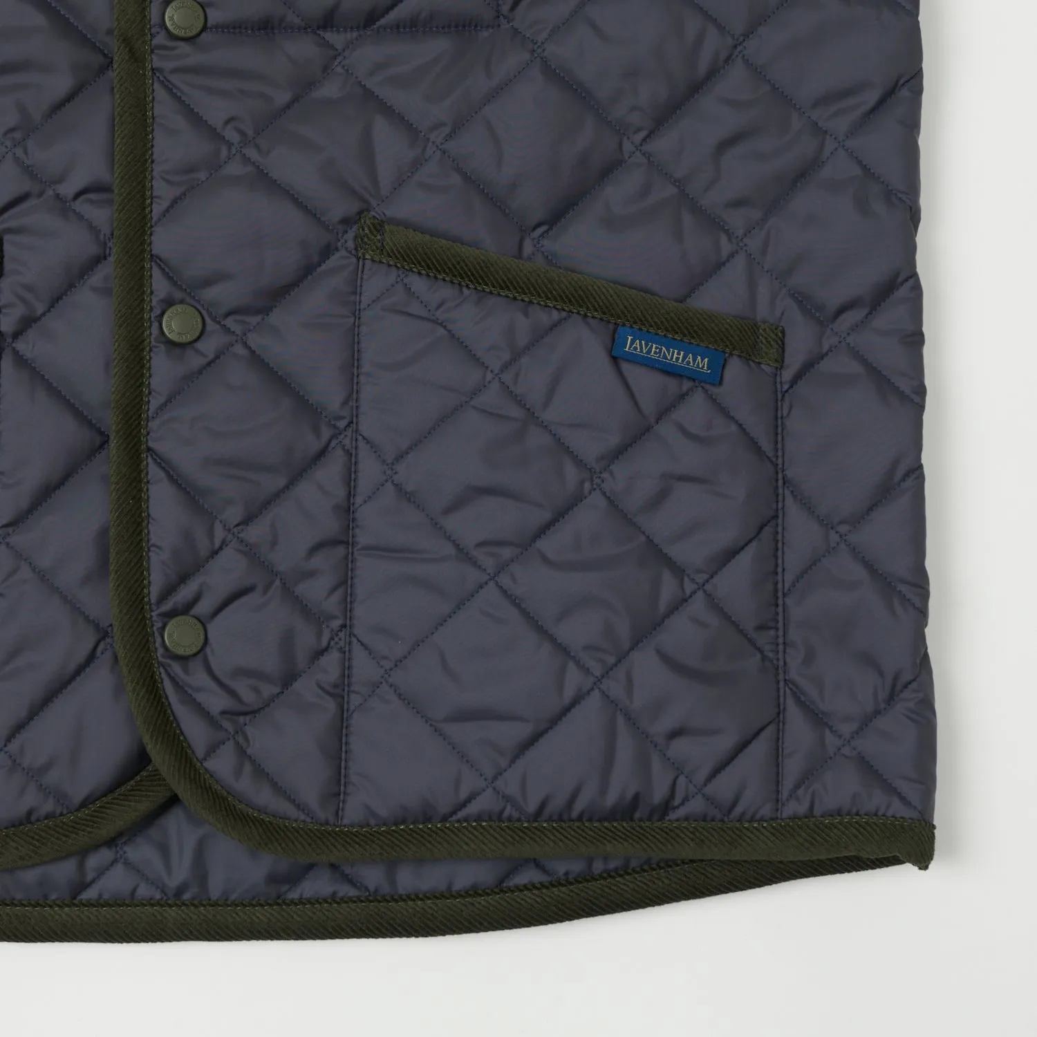Lavenham Thornham Quilted Gilet - Suffolk Navy/Suffolk Navy sold by Son of a Stag product image thumbnail 4