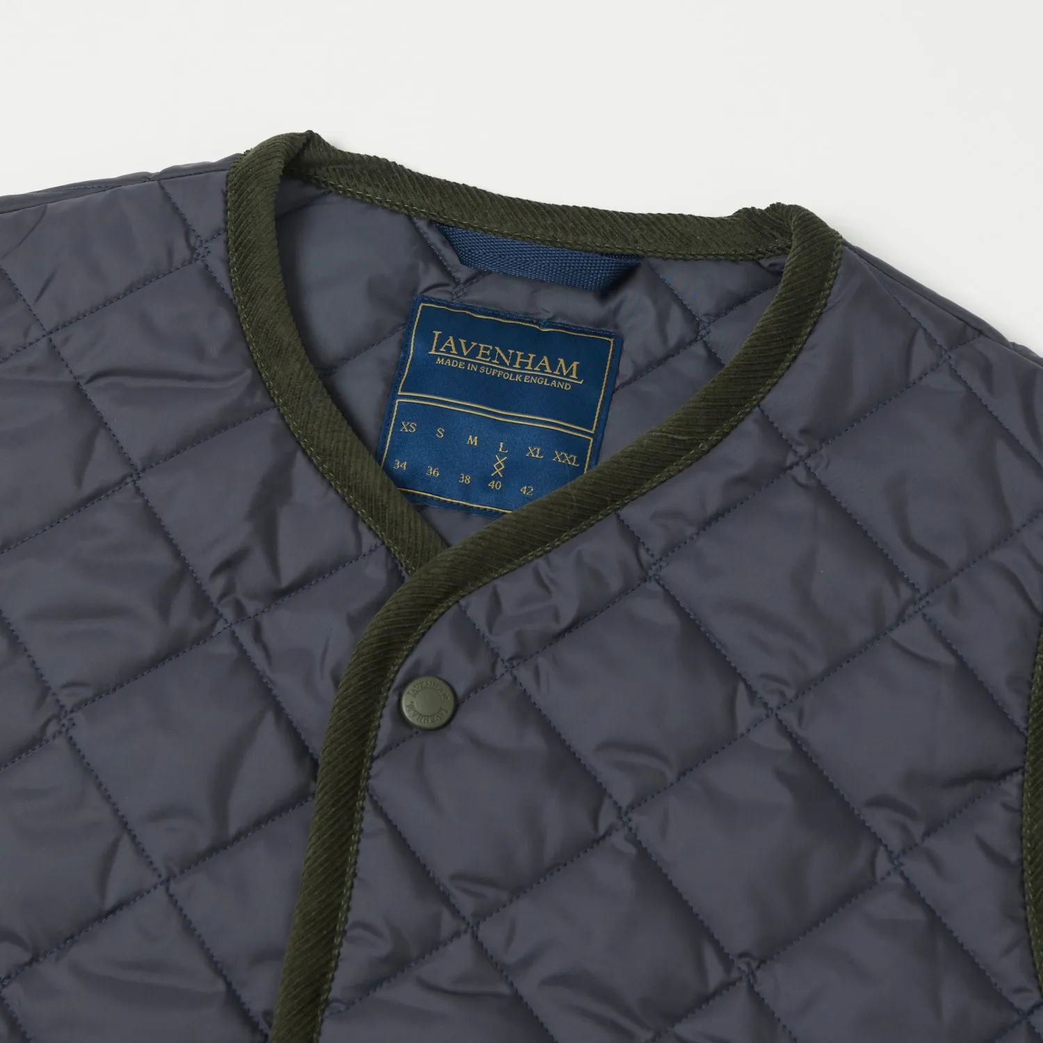 Lavenham Thornham Quilted Gilet - Suffolk Navy/Suffolk Navy sold by Son of a Stag product image thumbnail 2