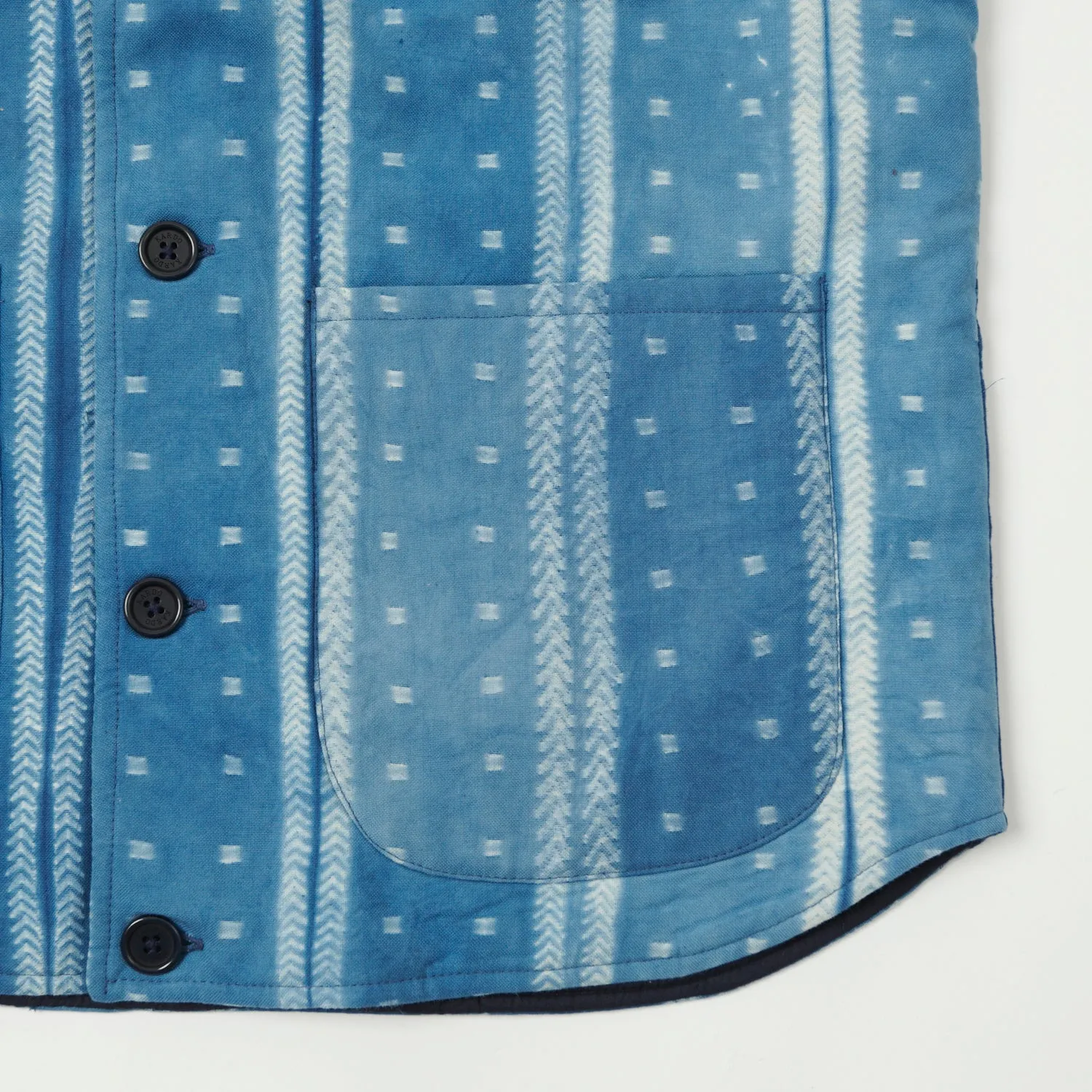 Kardo Leo Quilted Vest - Indigo sold by Son of a Stag product image thumbnail 5