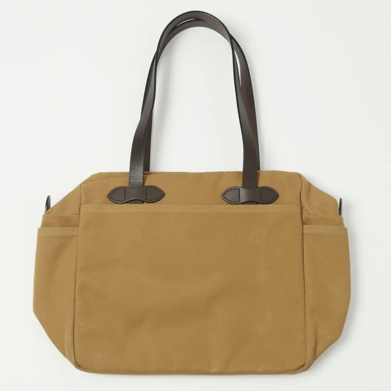 Filson Rugged Twill Tote Bag With Zipper - Tan sold by Son of a Stag