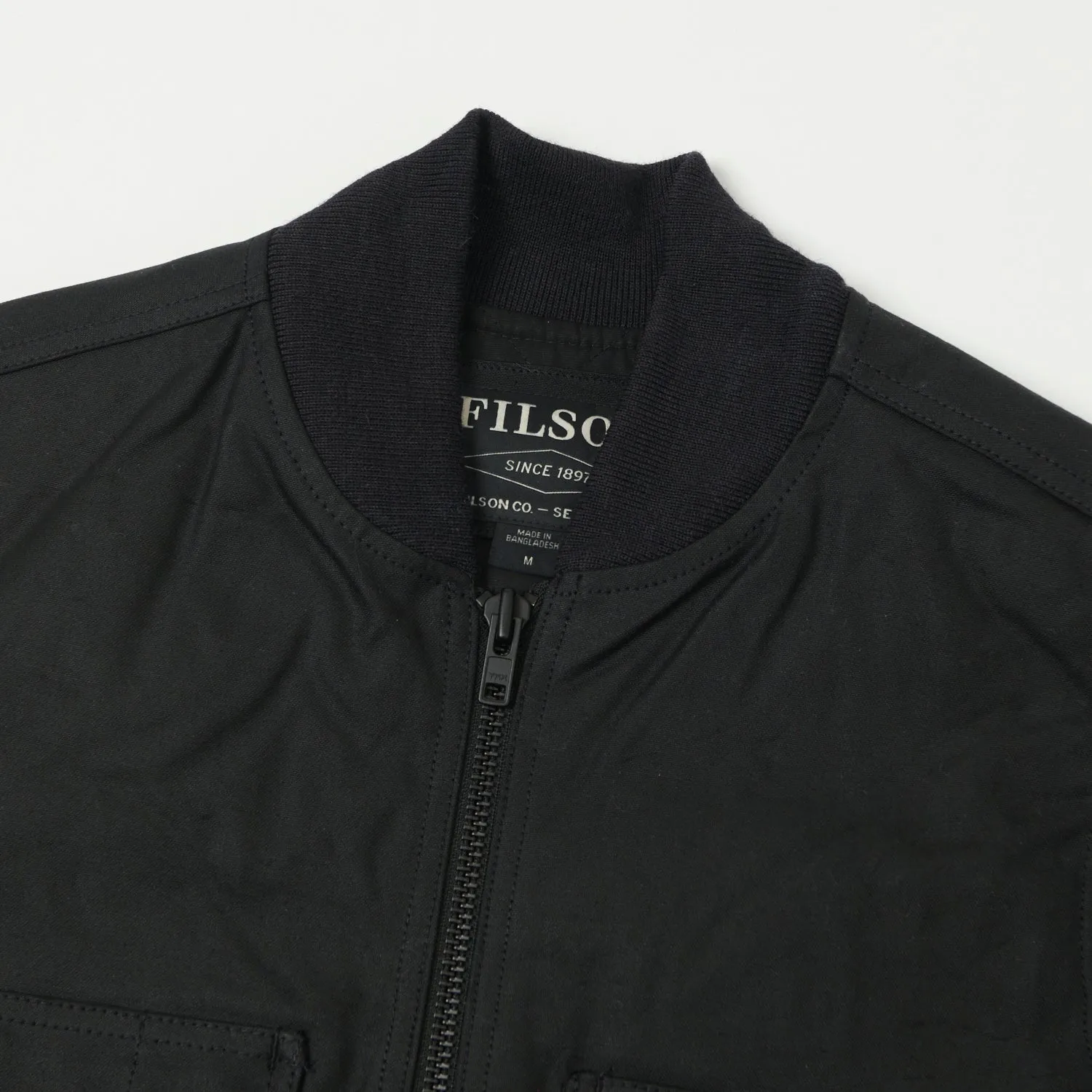 Filson Tin Cloth Insulated Work Vest - Black sold by Son of a Stag product image thumbnail 2