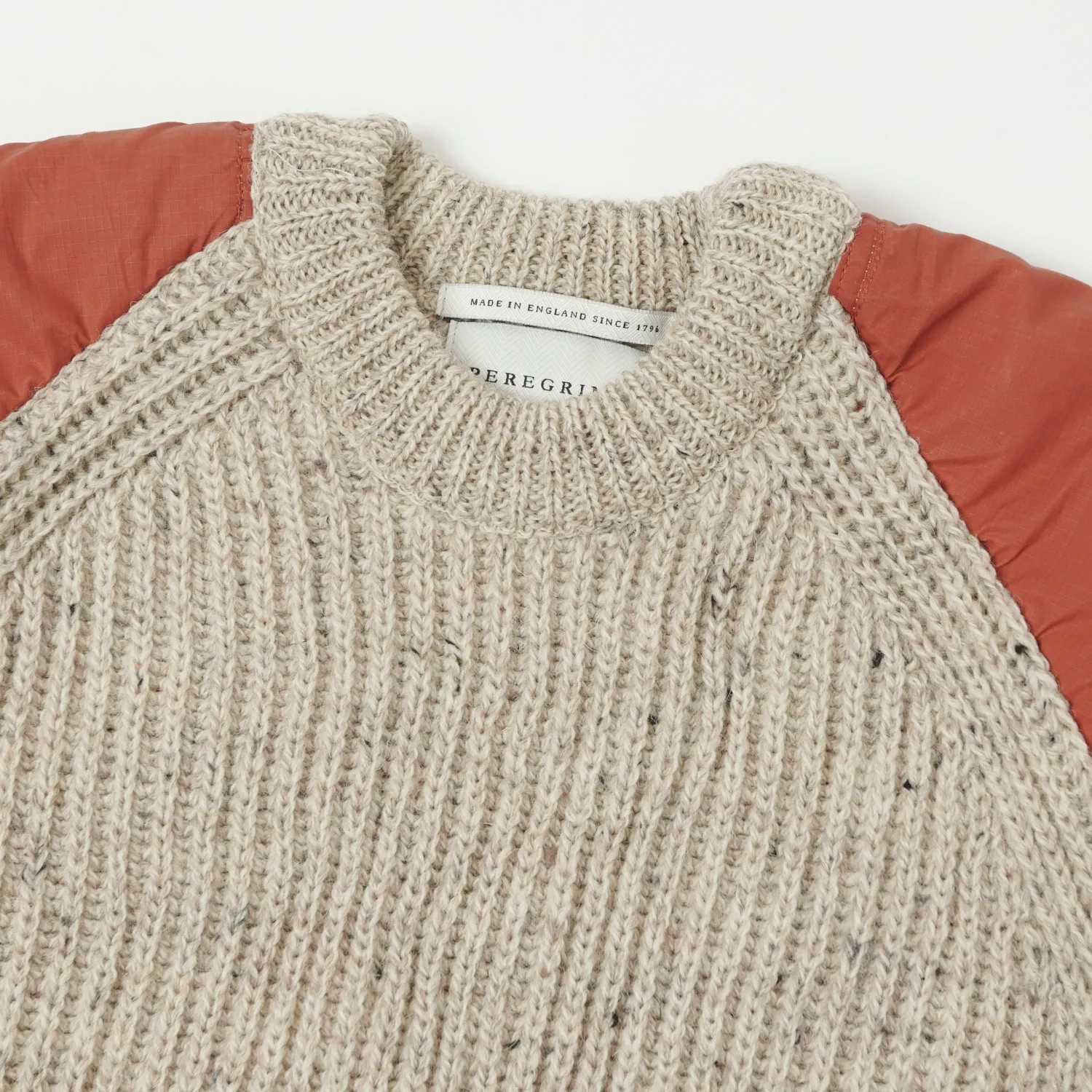 Peregrine Commando Patch Jumper - Skiddaw sold by Son of a Stag product image thumbnail 2